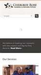 Mobile Screenshot of cherokeerosenursing.com