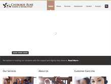 Tablet Screenshot of cherokeerosenursing.com